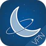 Logo of MoonVPN android Application 