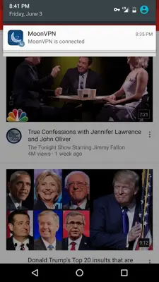 MoonVPN android App screenshot 0