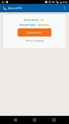 MoonVPN android App screenshot 4